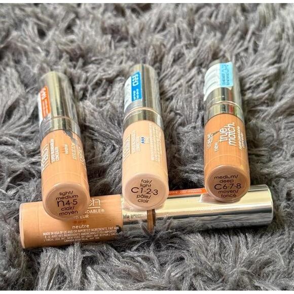 NWT L'Oreal Paris True Match Concealer 0.17 floz Asst Shades Super-Blendable 4pk - Picture 2 of 4